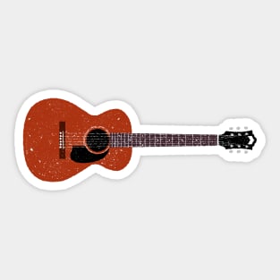 Nick Drake Guild M20 Acoustic Guitar Sticker